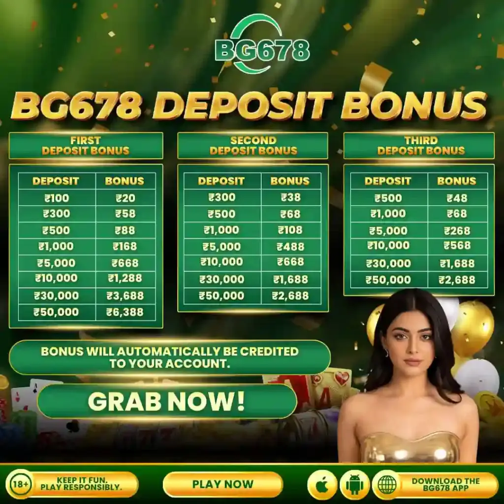 bg678 bonus